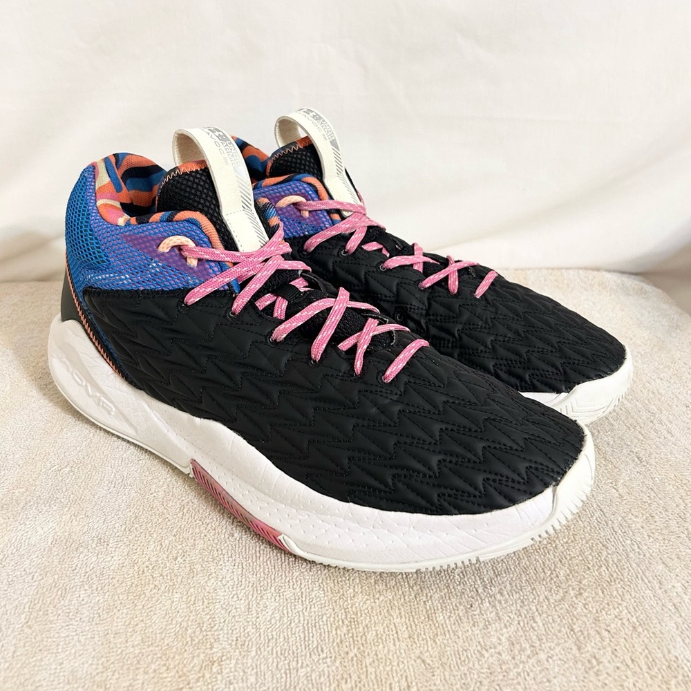 Under Armour HOVR Havoc 5 Black / Multi-Color size 13 MEN’S BASKETBALL SHOES